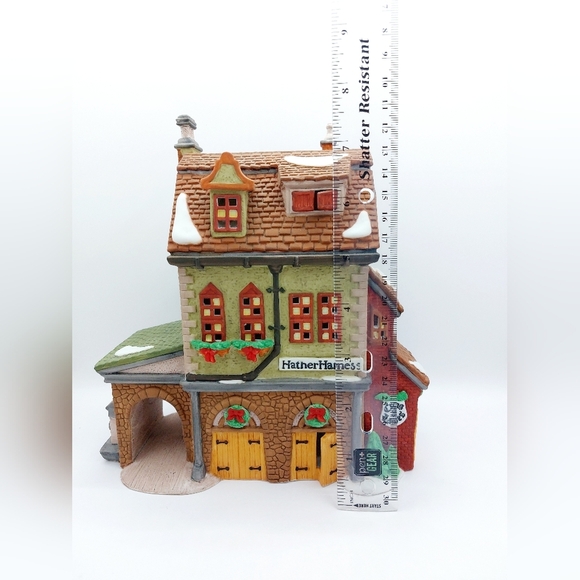 Vtg Dept 56 Dickens Village HATHER HARNESS 58238 with Box Retired 1997 - Picture 5 of 7